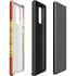 Spain Flag Dark Wood Galaxy Note20 5G Pro Case